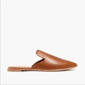 New MADEWELL The Gemma Mule English Saddle Leather